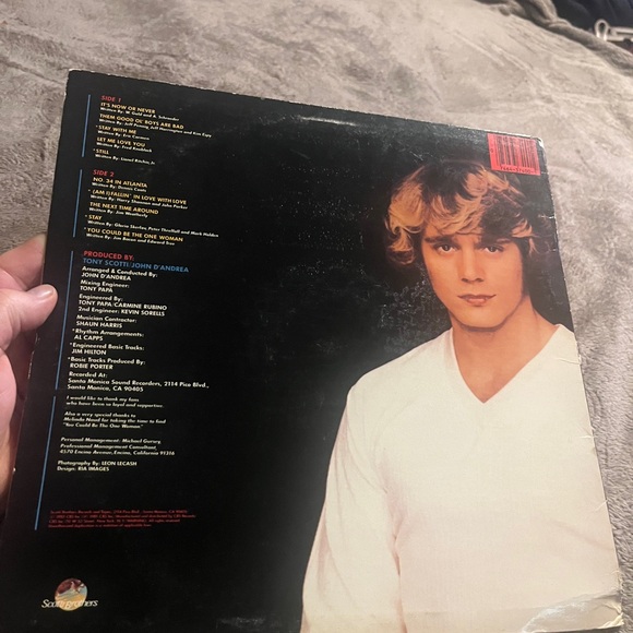 John Schneider Now or Never LP Vinyl Record 1981 - Picture 2 of 7